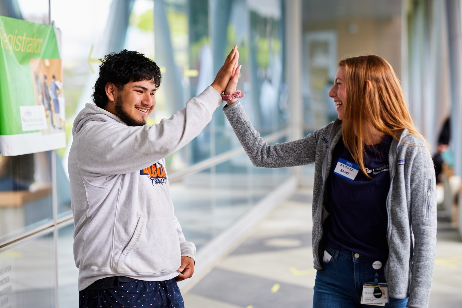 A person and person giving each other a high five

AI-generated content may be incorrect., Picture