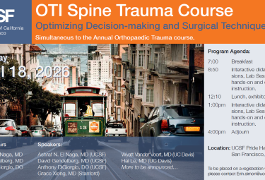 OTI Spine Trauma Course:  Optimizing Decision-making and Surgical Techniques