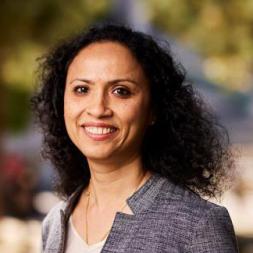 Headshot of Aarti Deshpande, MS, CPO, FAAOP