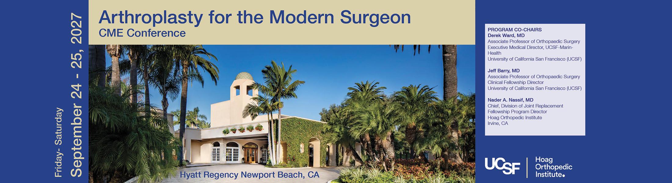 2027 arthroplasty save the date details