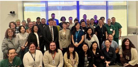 Group photo Celebrating the Orthopaedic Trauma Institute at ZSFG