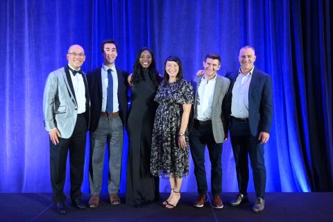 The sports faculty presented fellowship graduation certificates to Benjamin Lurie, MD; Joseph Sliepka, MD; and Nyaluma Wagala, MD.