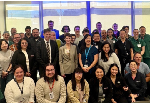 Group photo Celebrating the Orthopaedic Trauma Institute at ZSFG