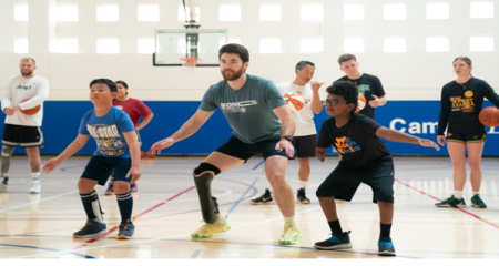adaptive basketball clinic