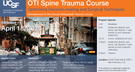 OTI Spine Trauma Course:  Optimizing Decision-making and Surgical Techniques